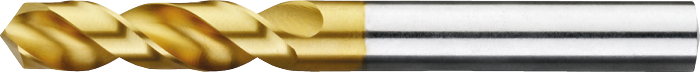 [11.168.0100] 11.168 HP2 UNI HSS-E Spiral drill DIN 1897 TiN (1 mm)