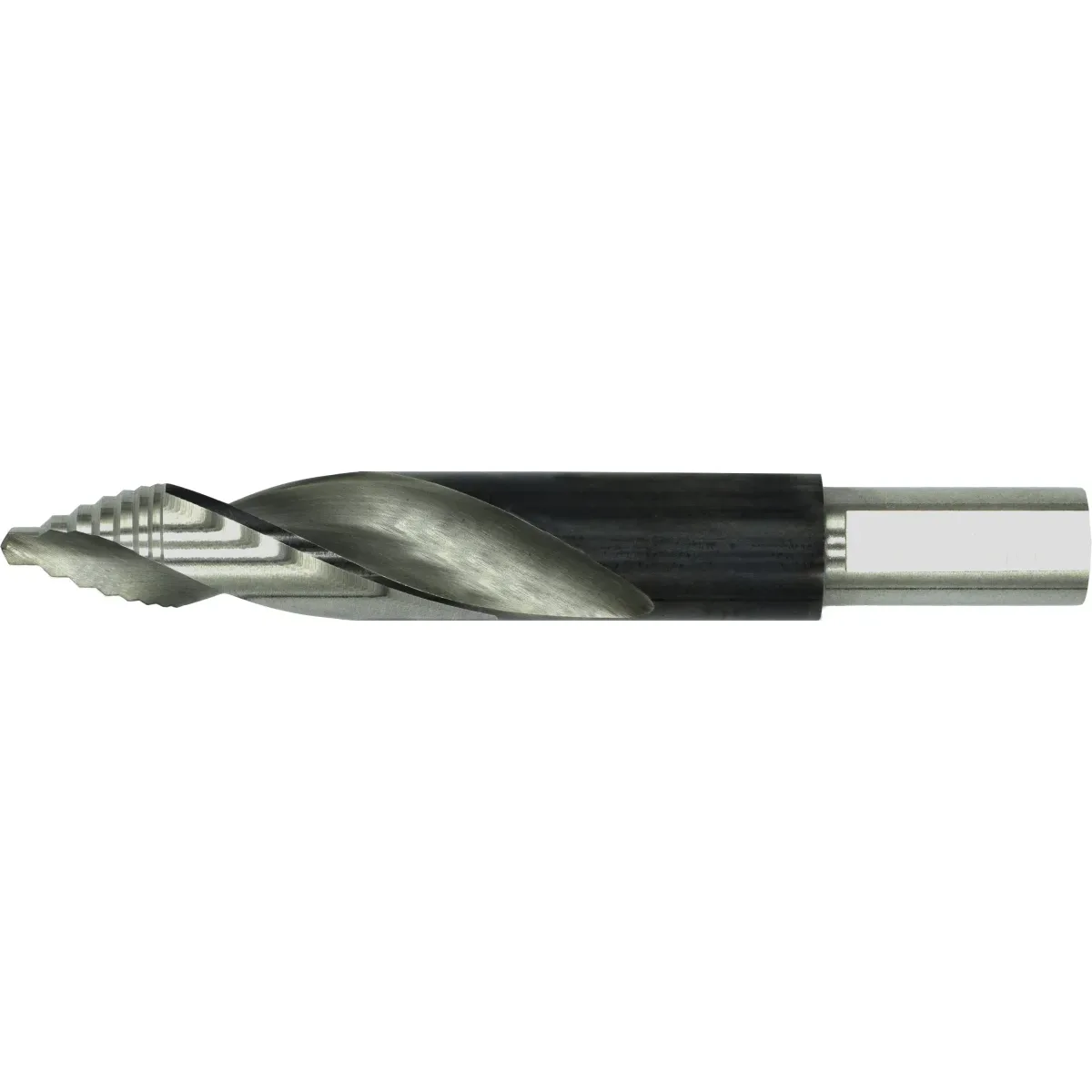 11.403 HSS Spiraalboor Step-point, met drievlaks schacht 13 mm