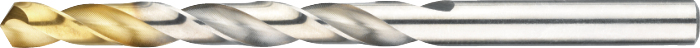 [11.431.0100Q] 11.431Q ECO PRO HSS Spiral drill DIN 338 TiN-tip, in Quadrobox with hanging hole (1 mm)
