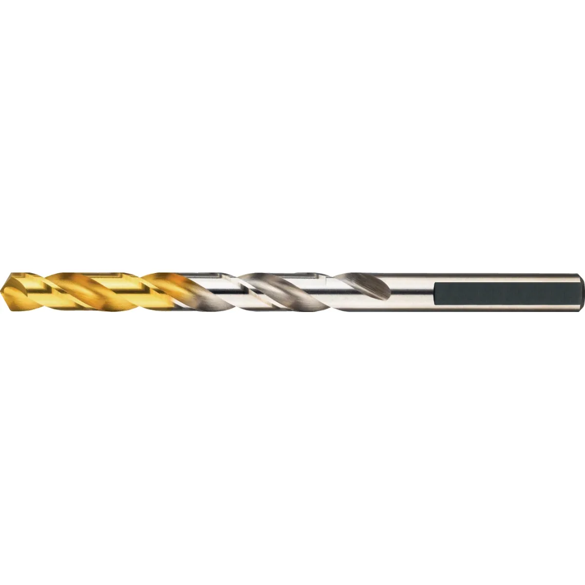 11.441E HSS Spiraalboor DIN 338 TiN-tip, met drievlaks schacht, (handgebruik), in etui