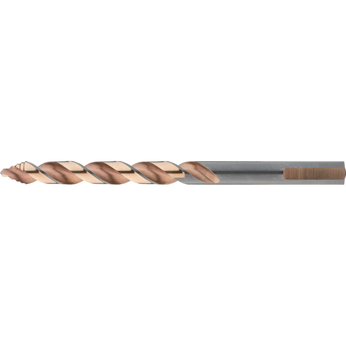 11.447E HSS-E Spiraalboor DIN 338 Step-point, met drievlaks schacht, in etui