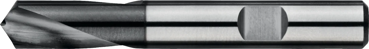 [15.724.0200] 15.724 Hardmetal NC-Centering Drill TiAlN, 120° (2 mm)