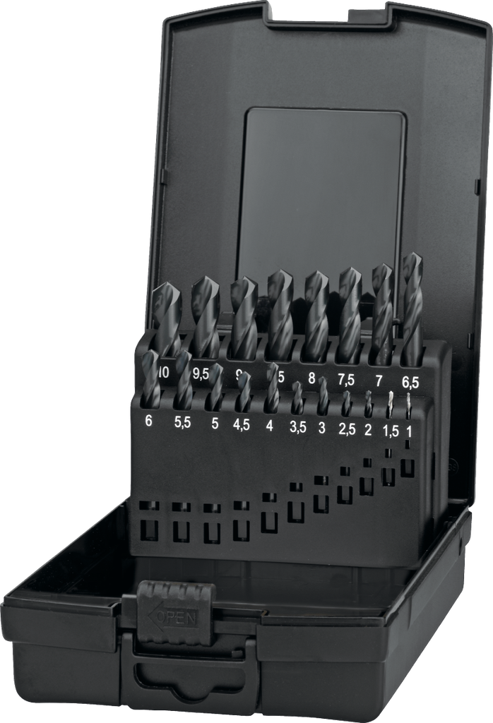 19.113 HSS Spiral Drill Set DIN 1897