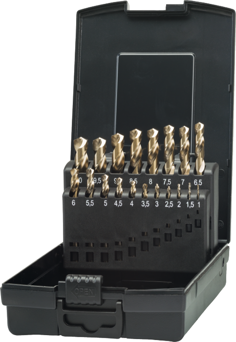 19.116 HSS-E Spiral Drill Set DIN 1897