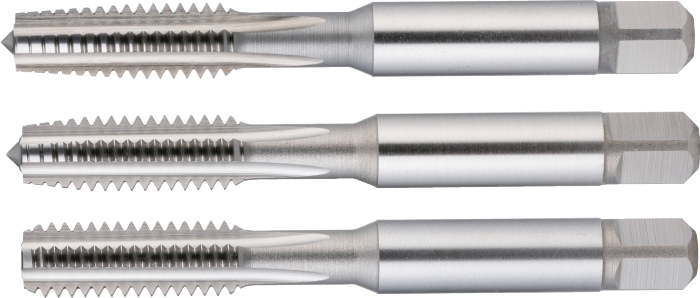 [21.420.0317] 21.420 HSS Hand taps ISO 529 BSW (Whitworth), set of 3 pieces (BSW 1/8)