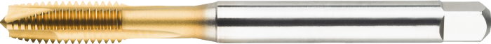 22.230 UNI HSS-E Machinetap DIN 371 Metrisch, TiN