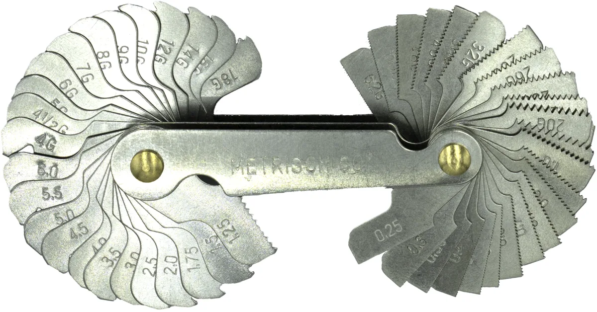 [28.825.0262] 28.825 ECO PRO Schroefdraadmeter Metrisch, BSW (Whitworth