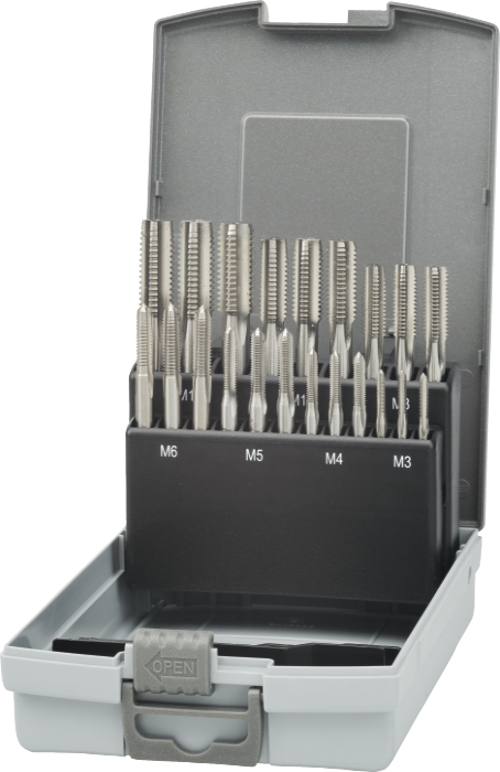 [29.180.0002] 29.180 ECO HSS Handspiralbohrer-Set DIN 352 (Kombination) (11.400 (2,5-3,3-4,2-5-6,8-8,5-10,2))