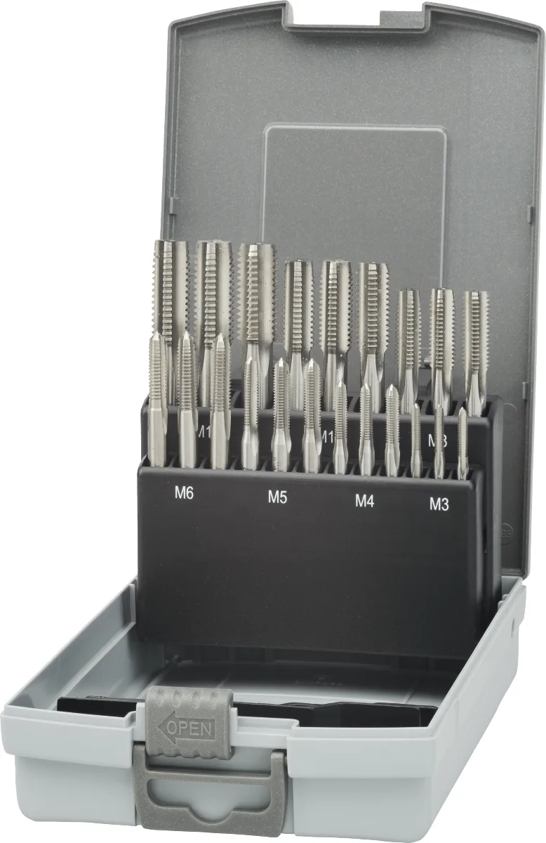 [29.180.0002] 29.180 ECO HSS Set Handtappen DIN 352 (combinatie (11.400 (2,5-3,3-4,2-5-6,8-8,5-10,2))