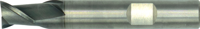 [32.242.0200] 32.242 ECO PRO volhardmetaal Schachtfrees, 2-snijder DIN 6527-B kort, AlTiN-X (2 mm)