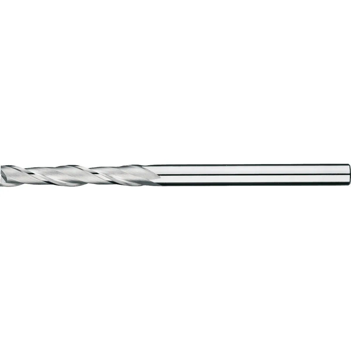 [32.750.0300] 32.750 UNI volhardmetaal Schachtfrees, 2-snijder extra lang (3 mm)