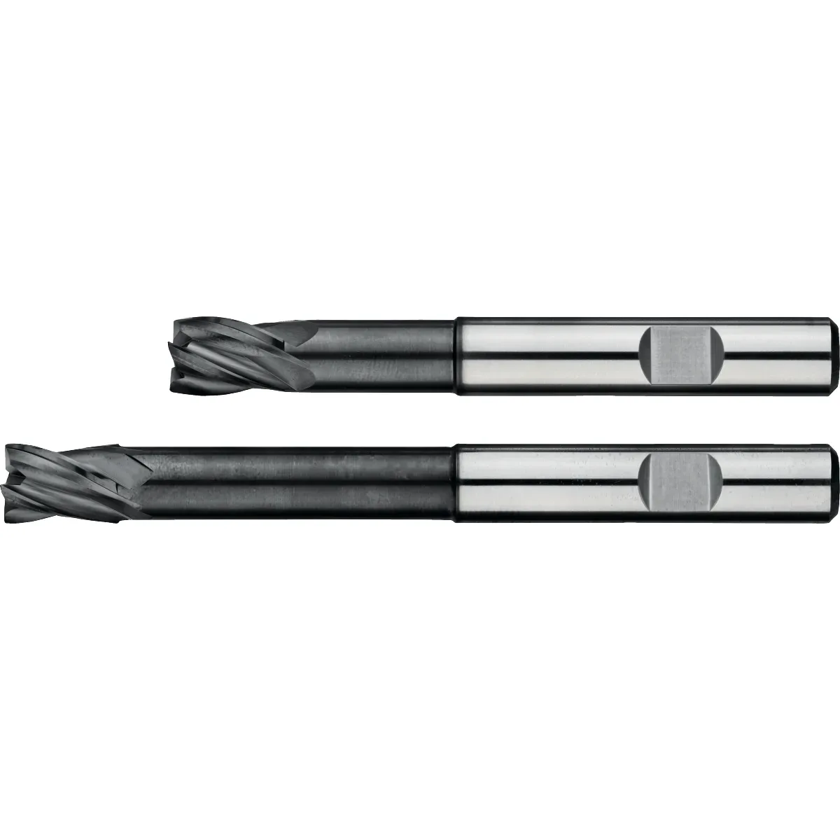 [34.265.1035] 34.265 Volhardmetaal Vari-frees, 4-snijder AlTiN-X, verjongde schacht (nek), staal (10 mm)