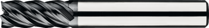 [34.278.1200] 34.278 Volhardmetaal Vari-frees, 5-snijder lang, AlTiN-X, roestvaststaal (12 mm)