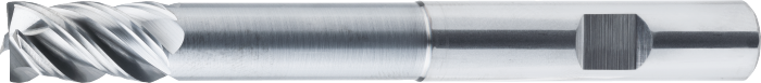 [34.318.0300] 34.318 HP2 UNI volhardmetaal Vari-frees, 4-snijder 1,5xD/5xD AlCrN (3 mm)