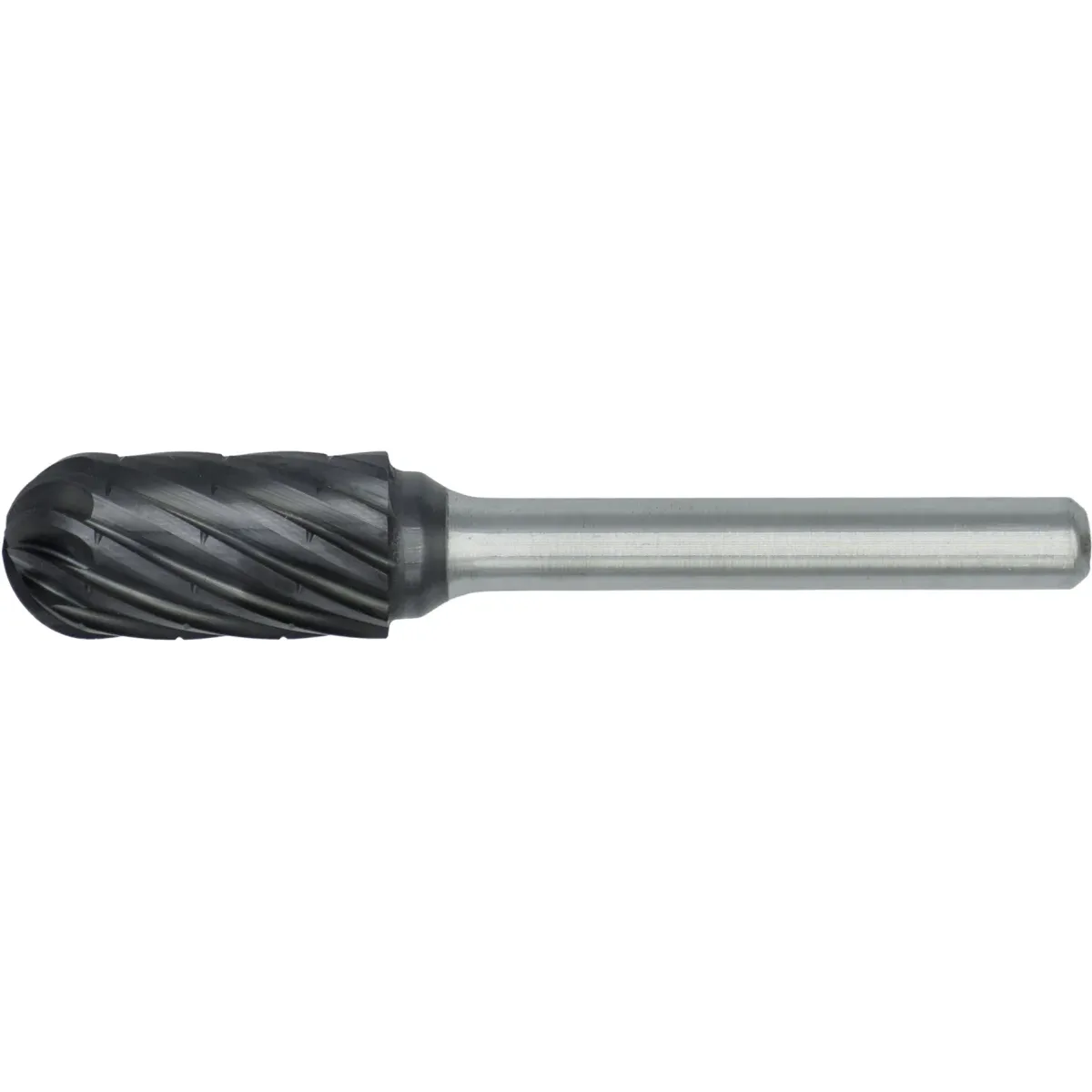 [41.534.1000] 41.534 HP2 UNI Hardmetaal Stiftfrees model C, cilindrisch, ronde kop, schacht 6 mm, AlTiN-X (9,5 mm)