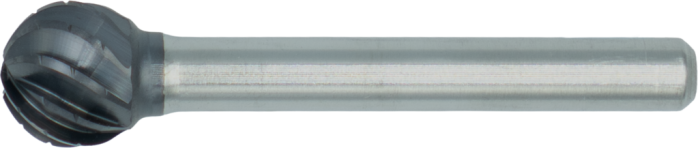 [41.544.1000] 41.544 HP2 UNI Hartmetall Bohrer Modell D, kugelförmig, 6 mm Stiel, AlTiN-X (9,5 mm)