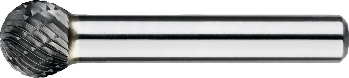[41.548.1286] 41.548 Hardmetaal Stiftfrees model D, kogelvorm, schacht 8 mm (12,7 mm)