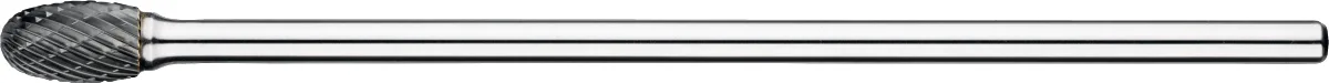 41.559 Hardmetal Drill Model E, droplet-shaped, 6 mm shank, long