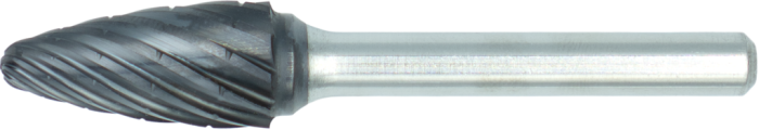 [41.564.1000] 41.564 HP2 UNI Hardmetal Drill Model F, tapered shank with round head, 6 mm shank, AlTiN-X (9,5 mm)