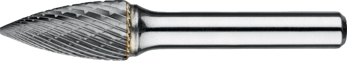 [41.578.1286] 41.578 Hartmetall Bohrer Modell G, spitzer zulaufender Stiel, 8 mm Stiel (12,7 mm)