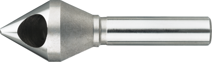 42.300 HSS-E Verzinkboor 60°, schuin gat