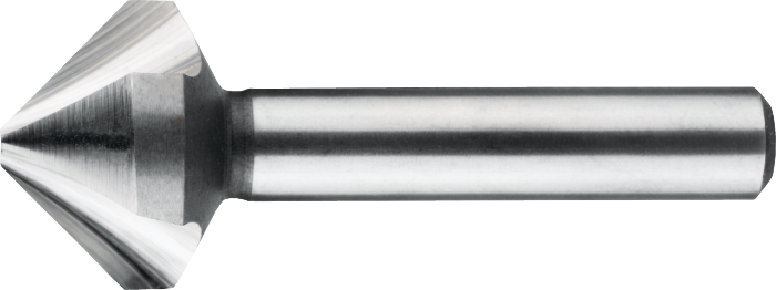 [42.535.0830Q] 42.535Q ECO PRO HSS spot drill DIN 335-C 90°, 3 cutting edges, in Quadrobox with hanging eye (8,3 mm)