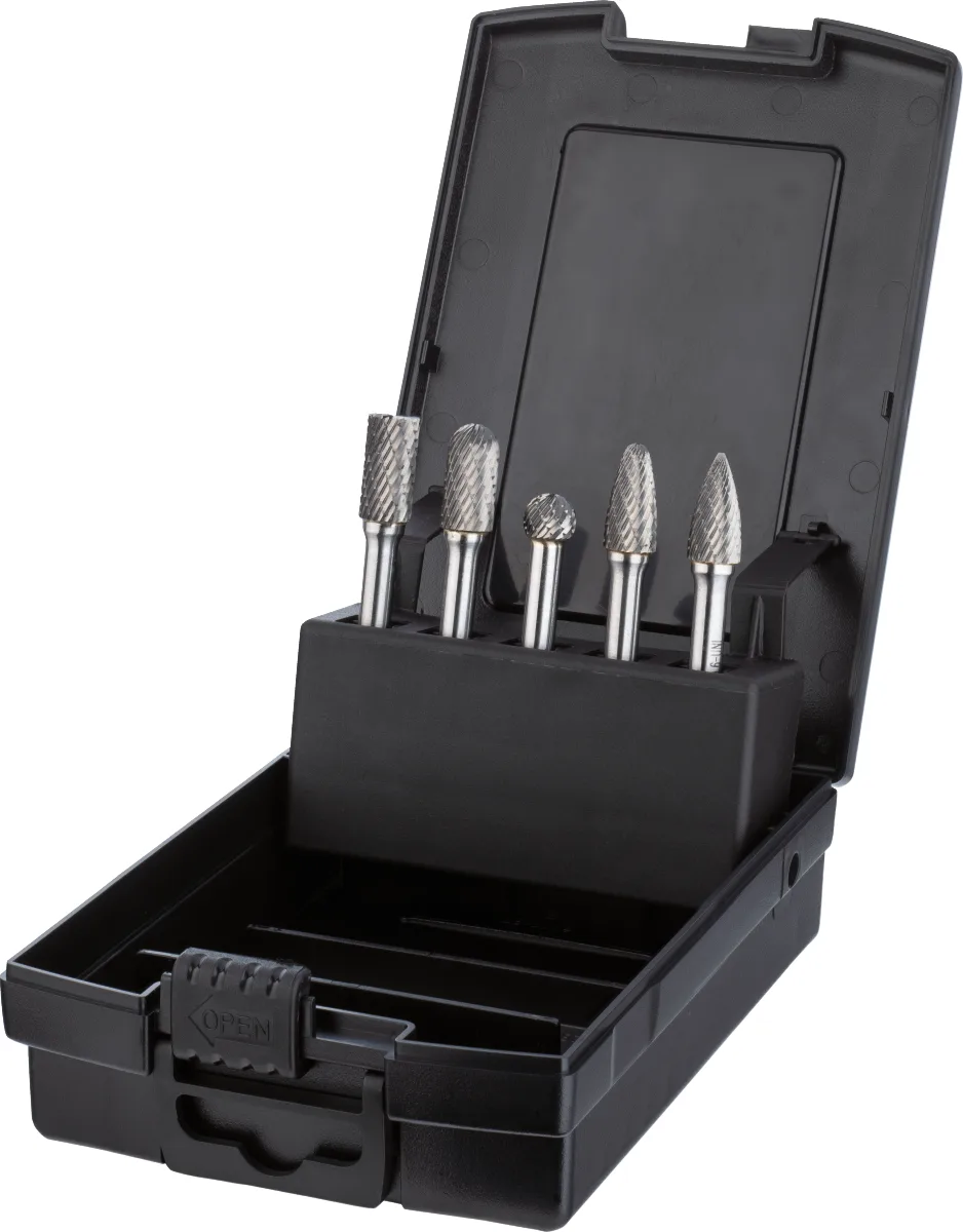 [49.130.0106] 49.130 ECO Hardmetaal Set Stiftfrezen (10 mm)