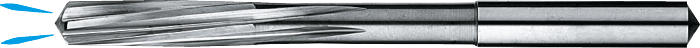 [51.334.0400] 51.334 volhardmetaal Machineruimer ~DIN 212 met koelkanaal (4 mm)