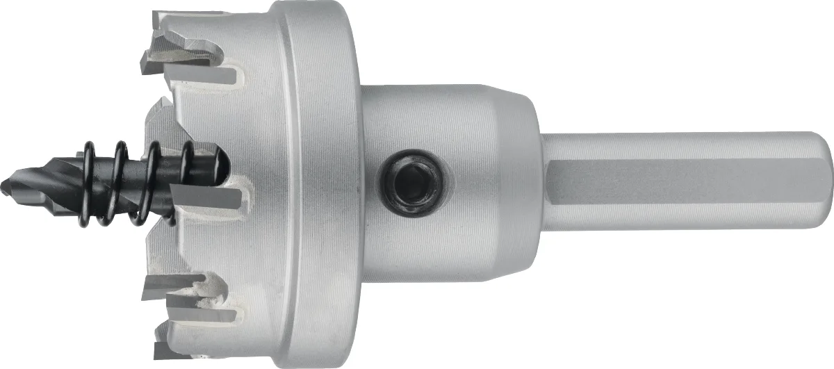 [61.630.0140] 61.630 HM-tip Gatfrees korte uitvoering 12 mm, materiaaldikte <5 mm (14 mm)