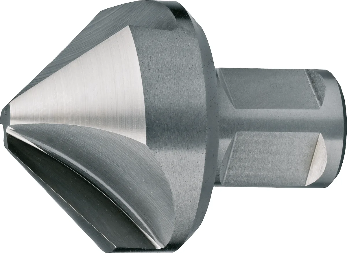 62.295 HSS verzinktes Bohrer 90°, mit 2-Schneid 3/4″(19,05 mm) Weldon-Schaft
