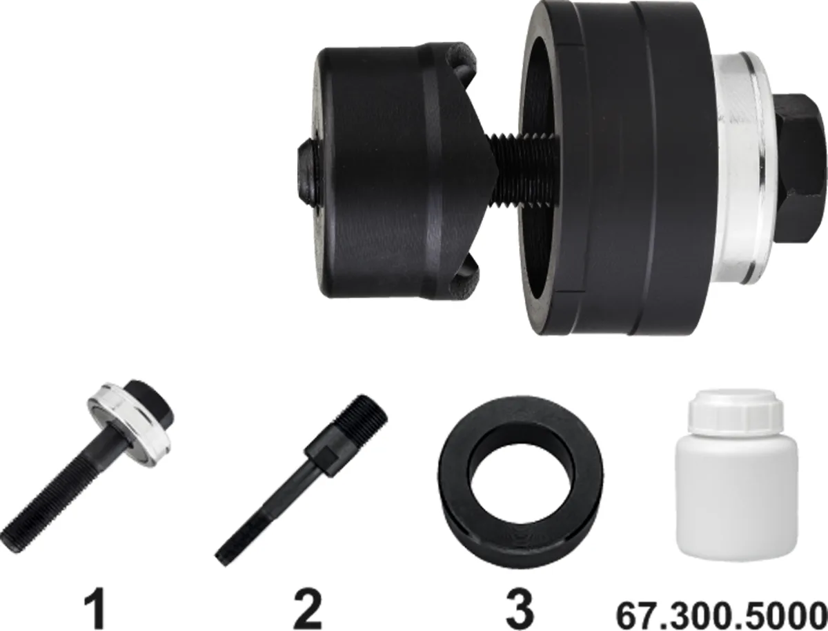 [67.110.1271] 67.110 Gatenpons voor hand- en hydraulisch gebruik, incl. bout en lager (12,7 mm)