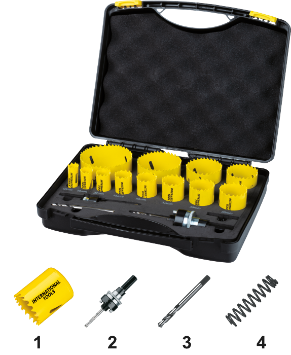 69.090 ECO PRO HSS-Co 8% Bi-Metaal Set Gatzagen 61.090