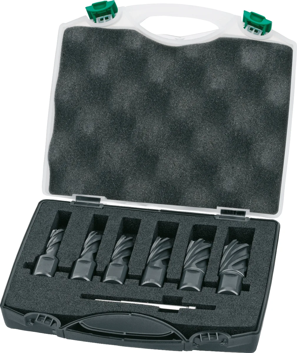 69.212 HSS-EX Set forets à noyau coniques, profondeur de coupe 30 mm, 62.122