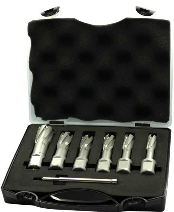 [69.220.1222] 69.220 HM-tip Set forets à noyau profondeur de coupe 40 mm, 62.200