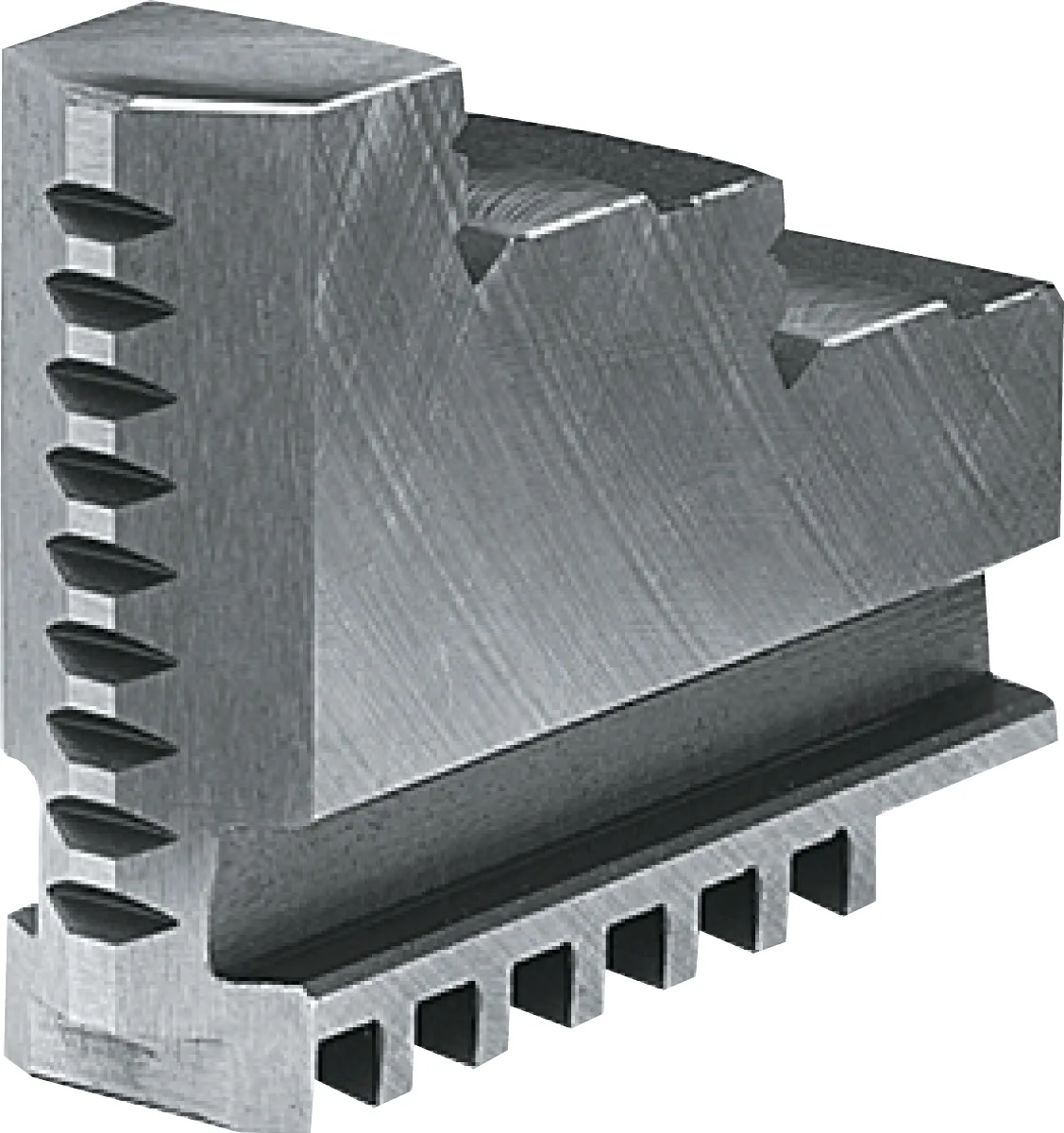 [85.851.0100] 85.851 Harde naar buiten getrapte Bekken (Boorbekken), set à 4 stuks, voor 4-klauwplaat type 36**, 37** (100 mm)