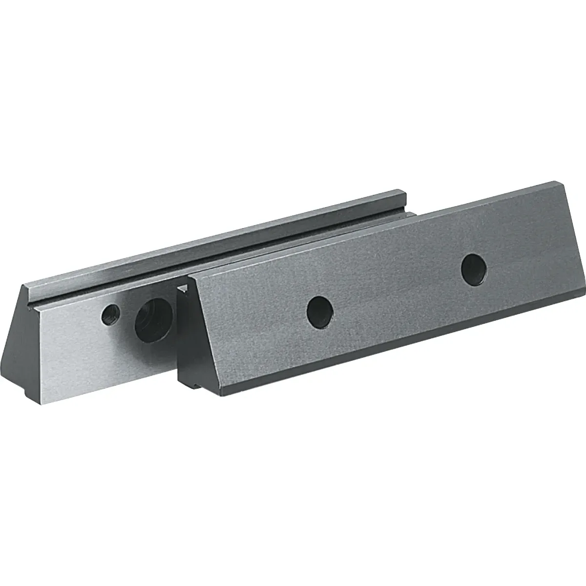 [88.431.0125] 88.431 Set Getreppte Klauwbacken für Modulare Präzisions-Maschinenklemme Typ 6620 (125 mm)