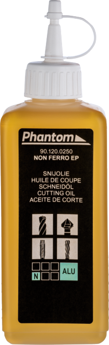[90.120.5005] 90.120 Non-Ferro Snijolie EP (Extreme Pressure), chloor- en silicoonvrij, op mineraaloliebasis (5 l)
