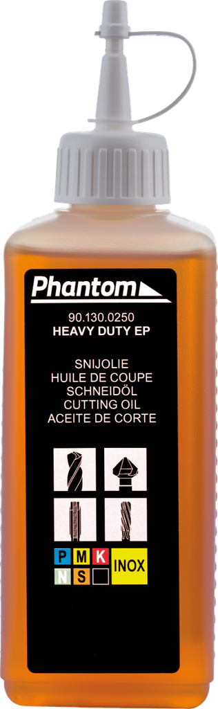 [90.130.5005] 90.130 Huile de coupe Heavy Duty EP (Extreme Pressure), sans chlore et silicone, à base d'huile minérale (5 l)