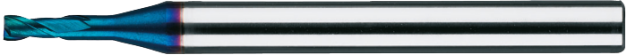 [32.275.0100] 32.275 volhardmetaal Precisie HSC Schachtfrees, 2-snijder TiAlSiN, HRC 45-70 (0,1 mm, l3 0,3 mm · l1 45 mm)