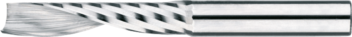 36.130 volhardmetaal Eensnijderfrees Aluminium, 21°