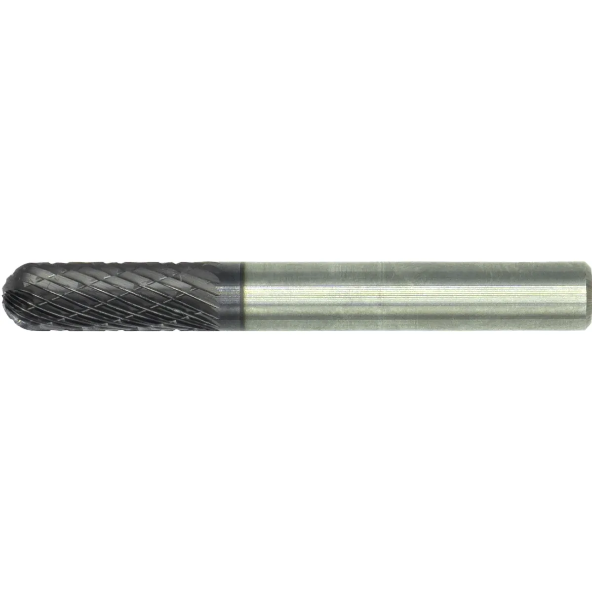[41.531.0606] 41.531 Hartmetall Bohrer Modell C, zylindrisch, runder Kopf, 6 mm Stiel, TiAlN (6 mm, 50 mm)