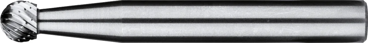 41.540 Hartmetall Bohrer Modell D, kugelförmig, 6 mm Stiel