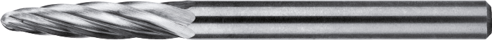 [41.563.0301] 41.563 Hardmetal Drill Model F, tapered shank with round head, 3 mm shank (3 mm, 1-ALU)