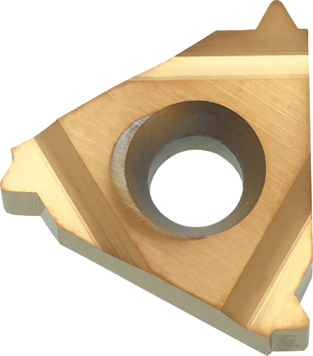 [74.195.0420] 74.195 Hardmetaal Draadsnijwisselplaat BSW/BSF/G (BSP) 55°, volprofiel, inwendig (0,7 mm, TPI 28 Gangen per inch · l1 11 mm · lxb 11 · ap 0,1-0,18 mm · x ap 4-7 mm)