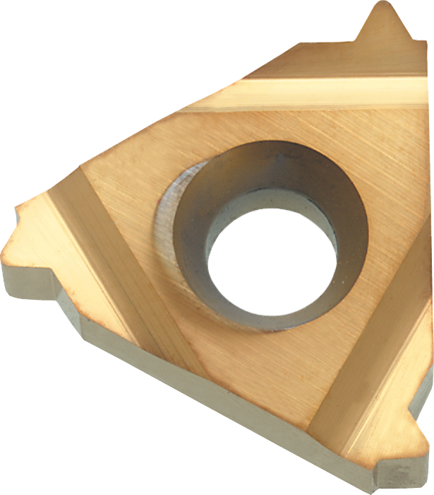 [74.195.0420] 74.195 Hartmetall-Gewindeeinsatz BSW/BSF/G (BSP) 55°, Vollprofil, innen (0,7 mm, TPI 28 Gangen per inch · l1 11 mm · lxb 11 · ap 0,1-0,18 mm · x ap 4-7 mm)