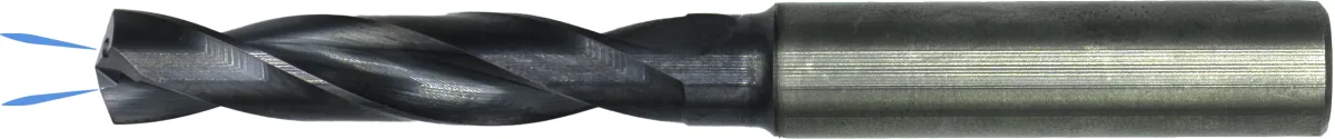 11.252 ECO PRO hard metal Spiral drill DIN 6537-K 3xD with coolant channel, TiAlN