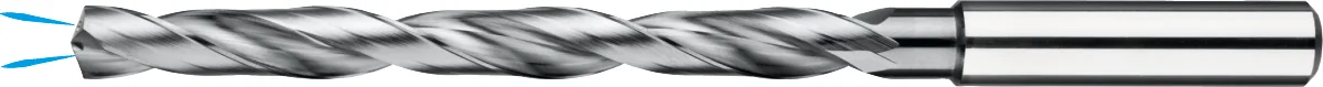 11.295 UNI foret hélicoïdal en métal dur 8xD avec canal de refroidissement, TiAlN
