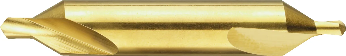 [15.096.1040] 15.096 ECO PRO HSS Zentrierbohrer DIN 333-A TiN, 60° (1 mm, 4 mm)