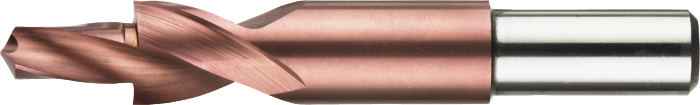 [16.504.0400] 16.504 HSS-E Multi-flute drill medium fit, AlCrN-X, 180° (4,5 mm, 8 mm)