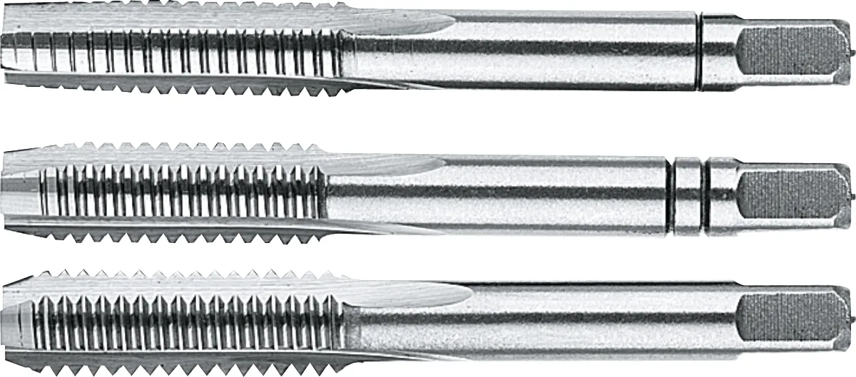 21.140B ECO HSS Handtappen DIN 352 set à 3 stuks, in Unibox met ophangoog